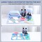 LET'S RESIN Premium Resin Collector Mat,20" x 14"Large Silicone Mat,Easy Cleanup & Heat Resistant Thick Silicone Mats for Crafts,Resin Molds, Epoxy Resin,Playdough Mat,Placemat(Blue)